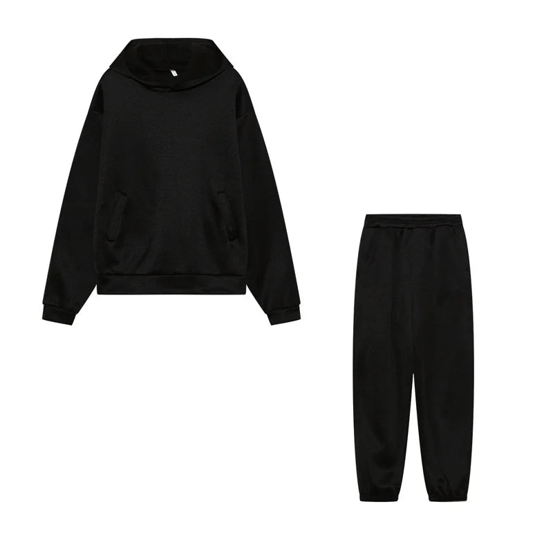 Hooded Tracksuit 2 Pieces Set