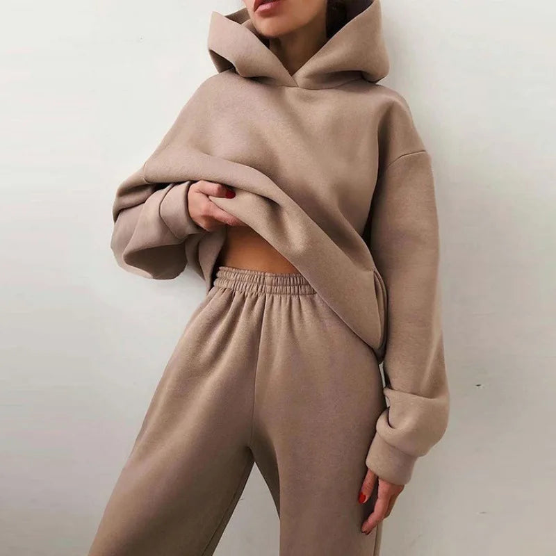 Hooded Tracksuit 2 Pieces Set