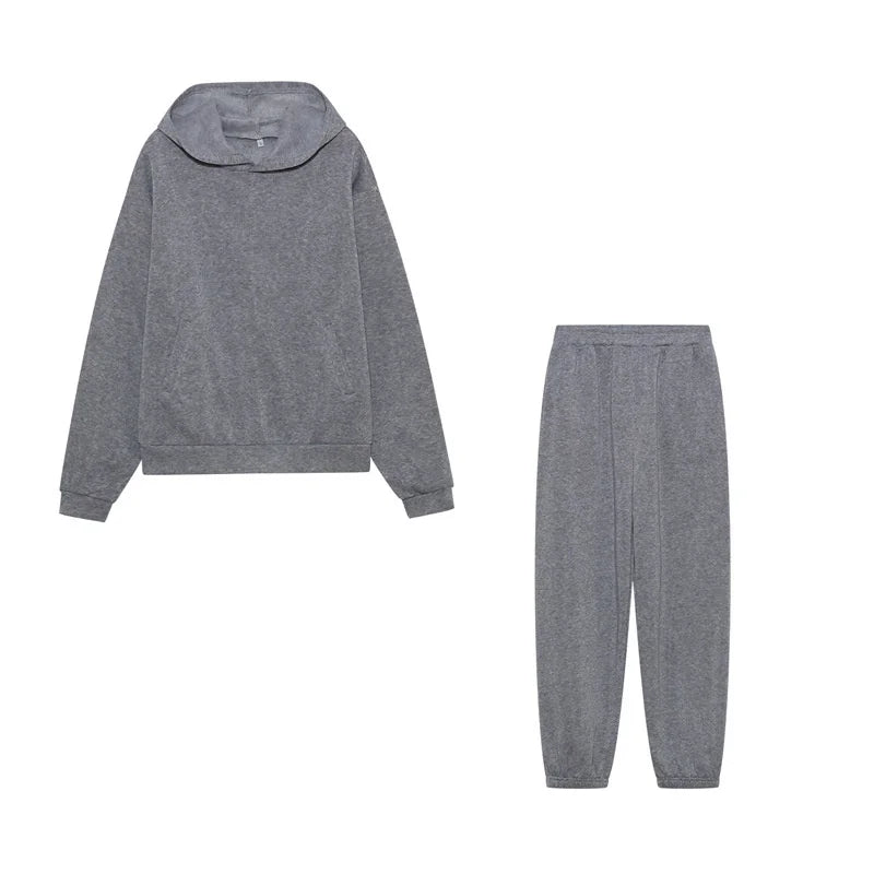 Hooded Tracksuit 2 Pieces Set
