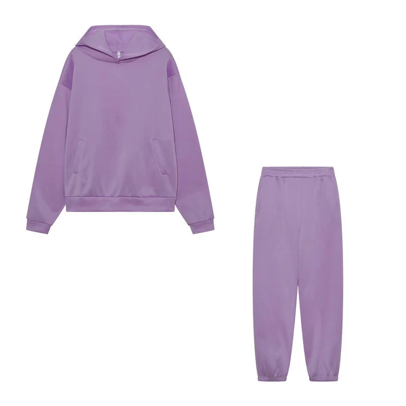 Hooded Tracksuit 2 Pieces Set