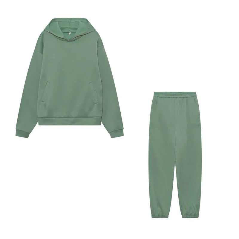 Hooded Tracksuit 2 Pieces Set