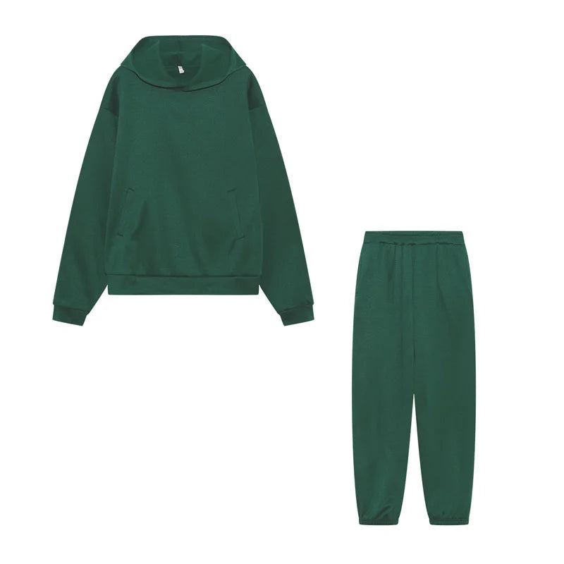 Hooded Tracksuit 2 Pieces Set