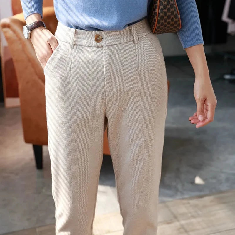 Woman`s Woolen Pants