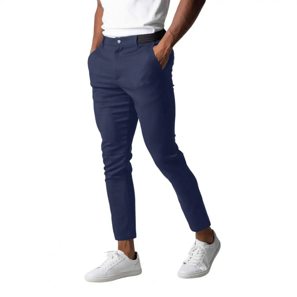 Men'S Slim Fit Trousers