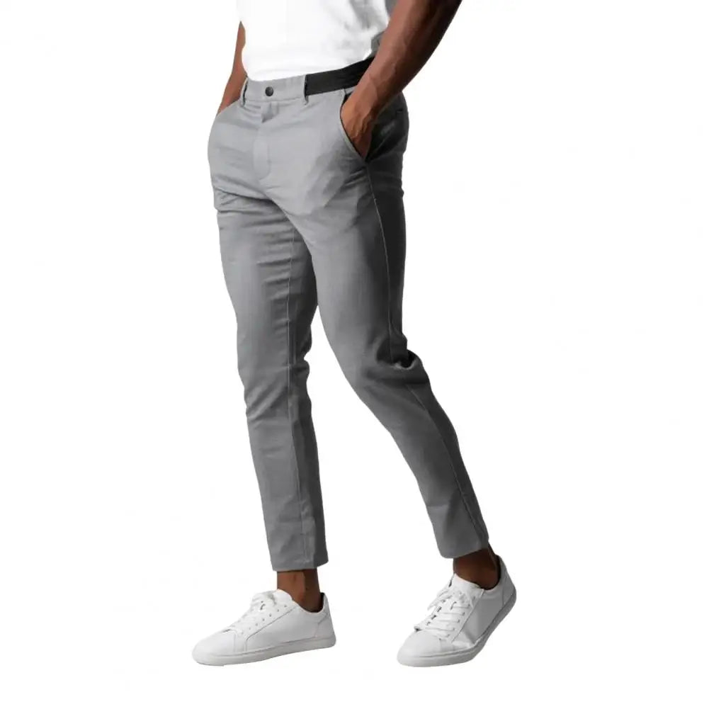Men'S Slim Fit Trousers