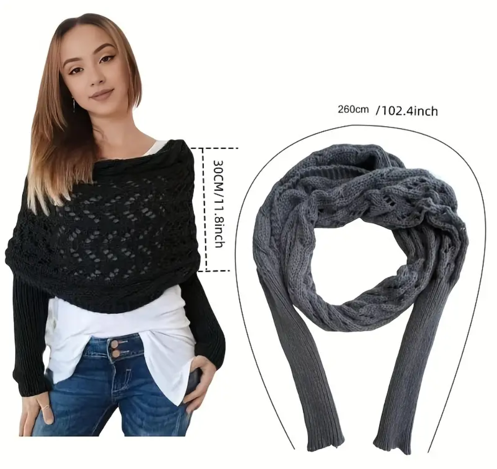 MUGO | Scarf with Sleeves