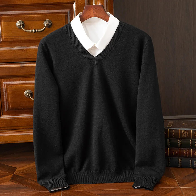 VOLARI | V-neck Sweater