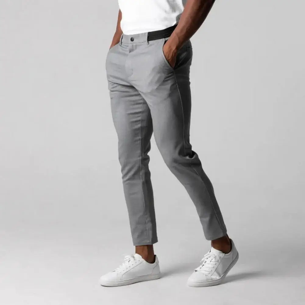 Men'S Slim Fit Trousers