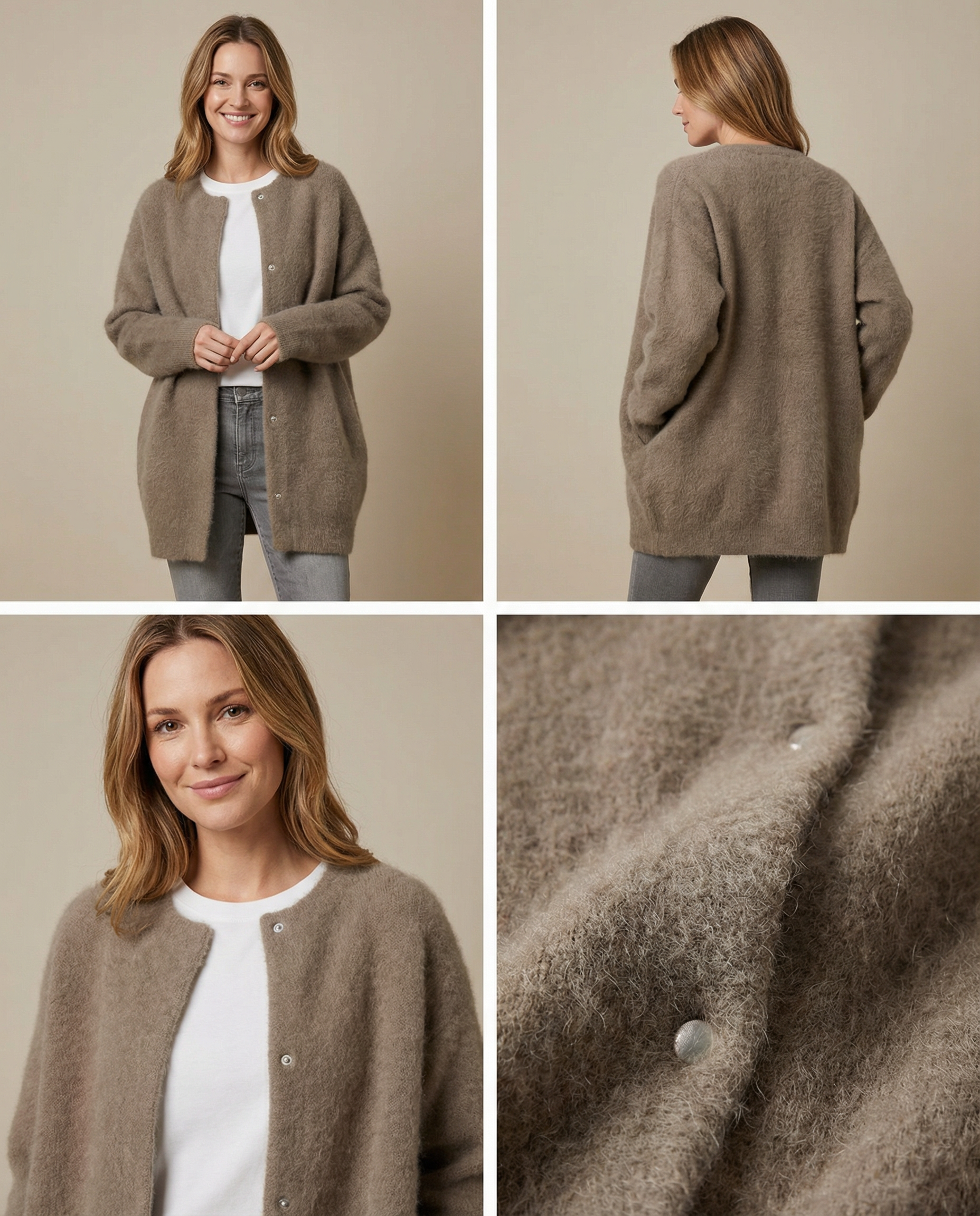 Luna Cashmere Cardigan