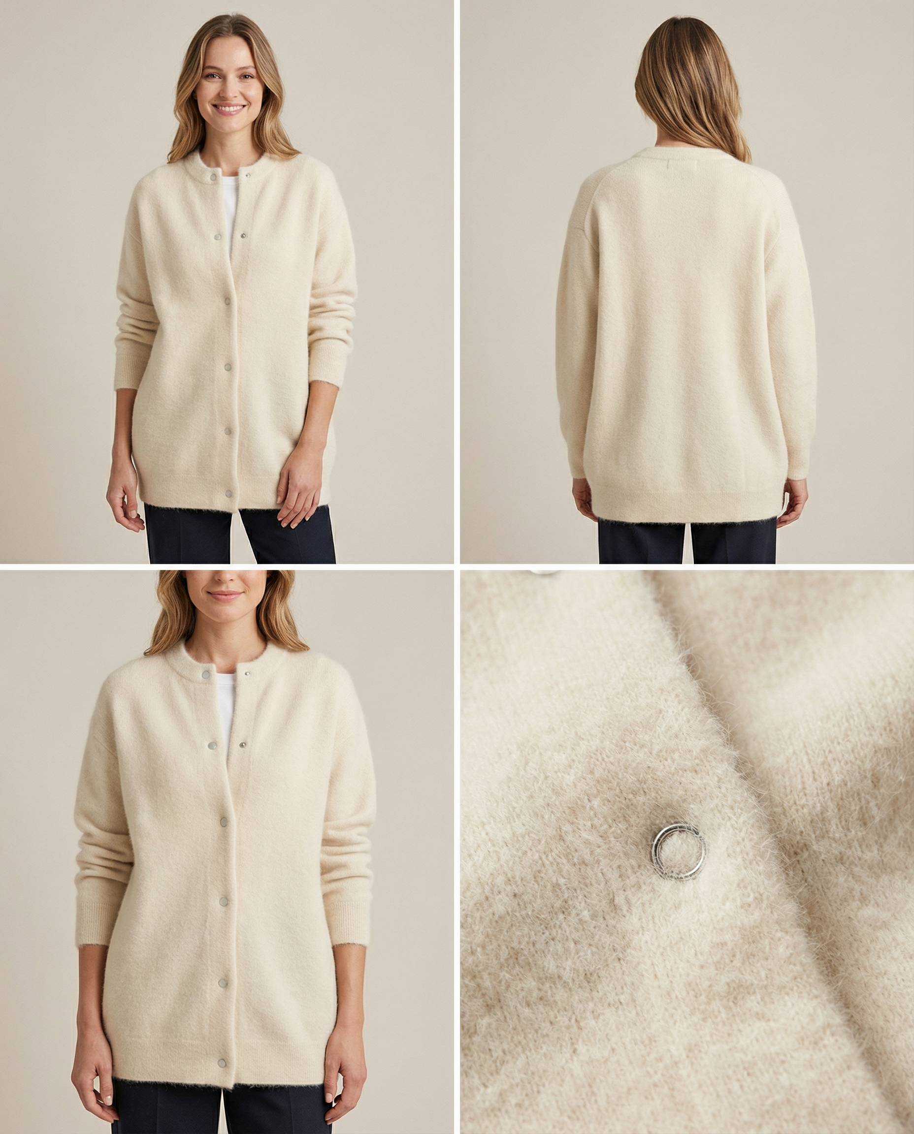 Luna Cashmere Cardigan