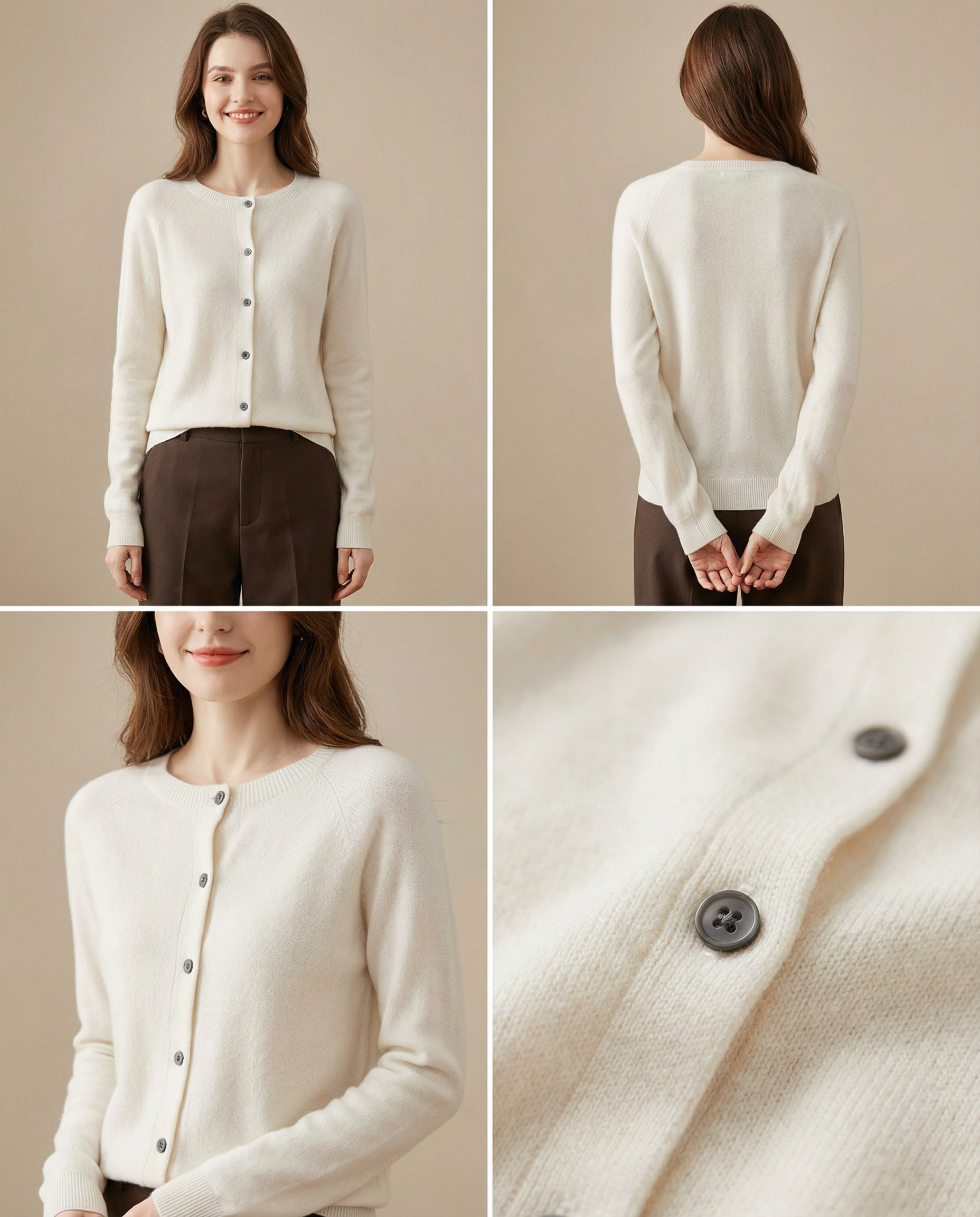 Aurelia Merino Cardigan